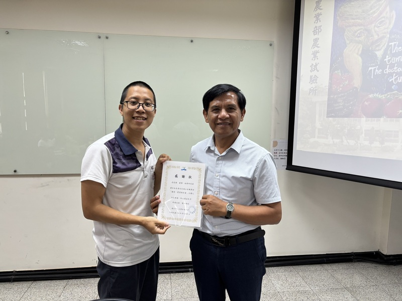 113-2 糧食農業與社會課程演講圖片